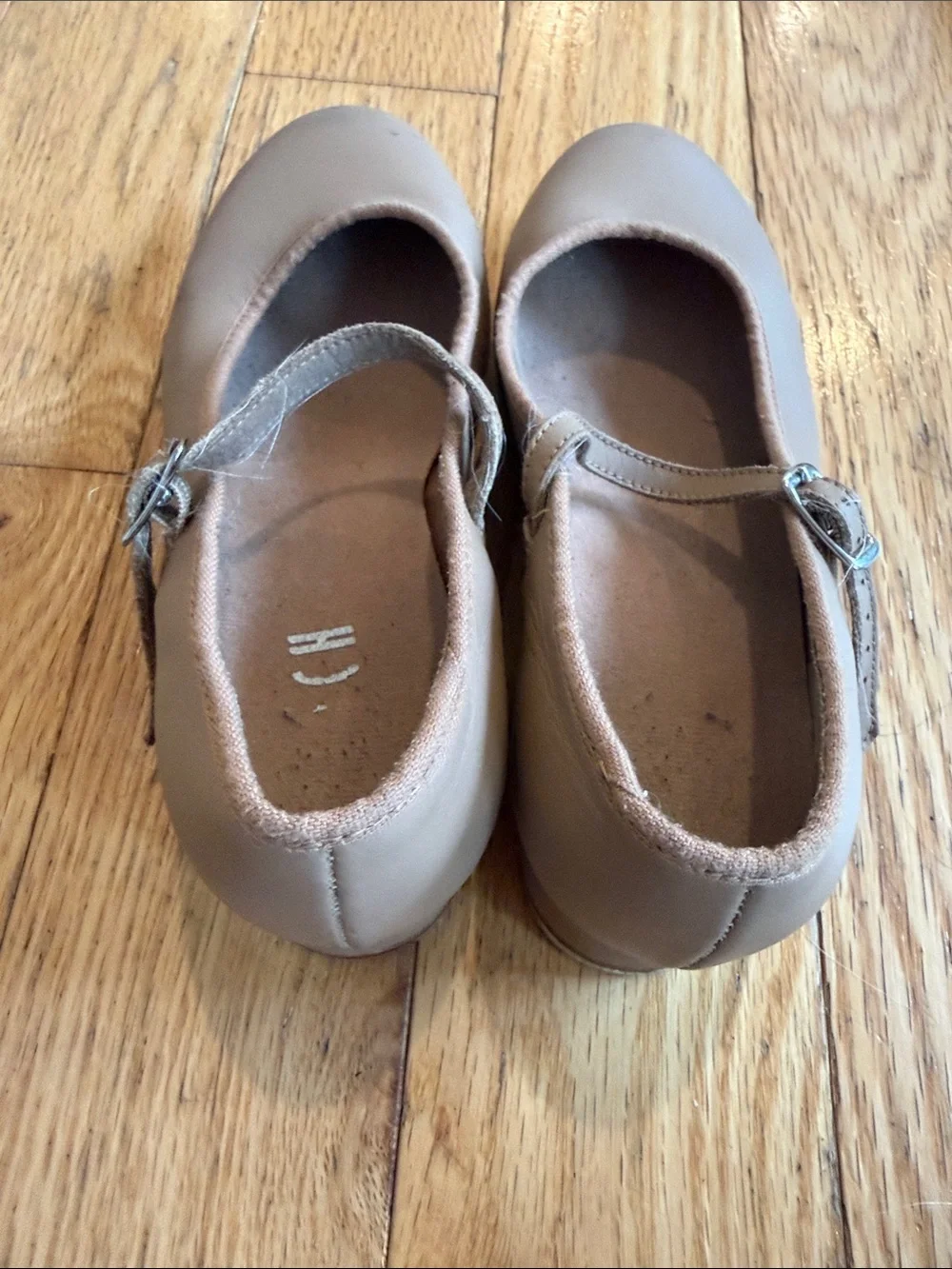 Bloch Kids Beige/Tan Mary Jane Dance Tap Shoes